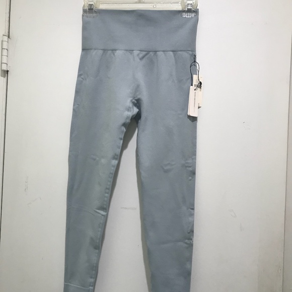 NWT WeWoreWhat Pearl Blue Seamless Leggings - Picture 5 of 16